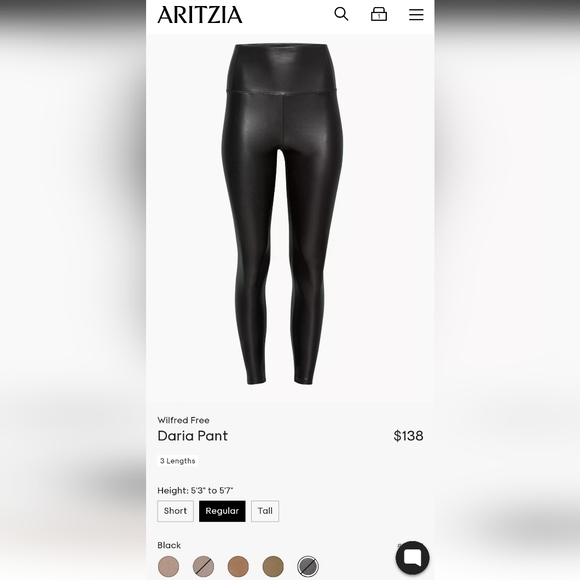 NWOT Wilfred Daria Pant Aritzia - Picture 1 of 1